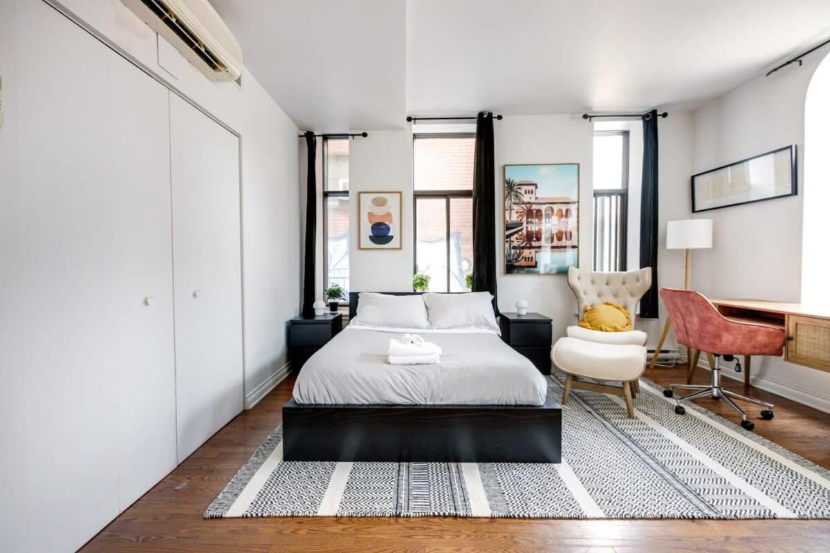 M11 Bright Studio In The Heart Of Mtl مونتريال المظهر الخارجي الصورة
