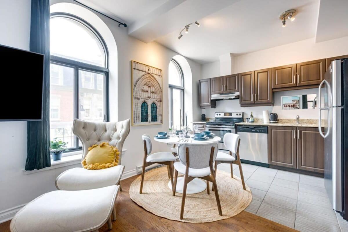 M11 Bright Studio In The Heart Of Mtl مونتريال المظهر الخارجي الصورة