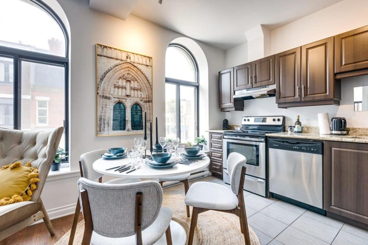 M11 Bright Studio In The Heart Of Mtl مونتريال المظهر الخارجي الصورة
